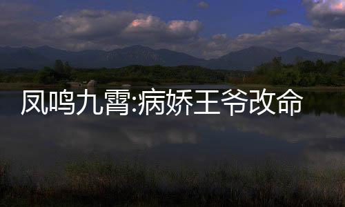 凤鸣九霄:病娇王爷改命妻